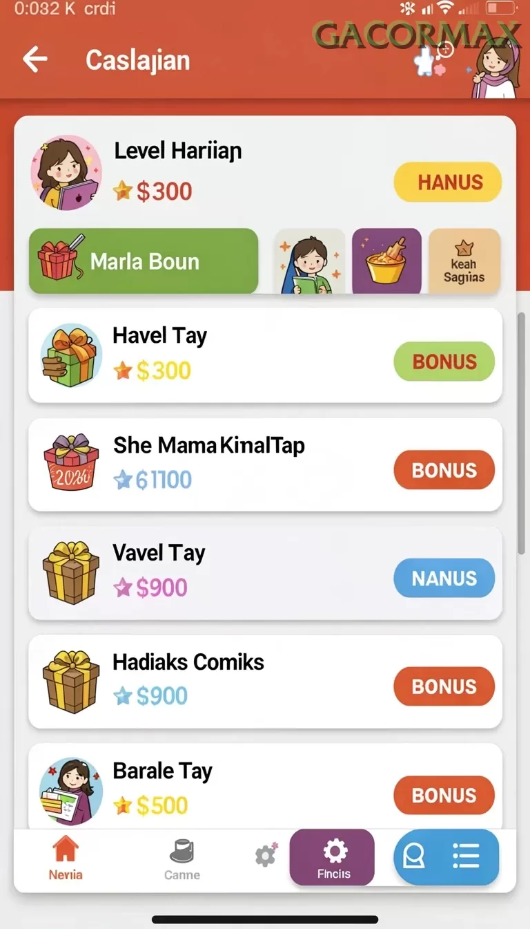 Cuplikan layar PPV99 — halaman utama